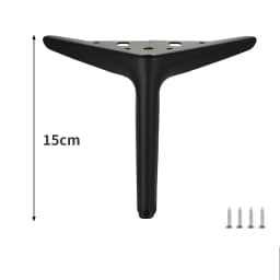 4pcs Metal Furniture Foot Accessories Light Luxury Replacement Legs Suitable for Sofa Feet/cabinet Feet/bed Legs Support Feet