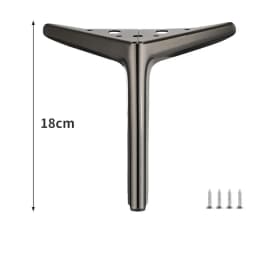 4pcs Metal Furniture Foot Accessories Light Luxury Replacement Legs Suitable for Sofa Feet/cabinet Feet/bed Legs Support Feet