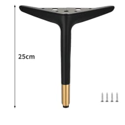 4pcs Metal Furniture Foot Accessories Light Luxury Replacement Legs Suitable for Sofa Feet/cabinet Feet/bed Legs Support Feet
