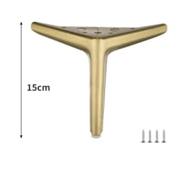4pcs Metal Furniture Foot Accessories Light Luxury Replacement Legs Suitable for Sofa Feet/cabinet Feet/bed Legs Support Feet
