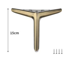 4pcs Metal Furniture Foot Accessories Light Luxury Replacement Legs Suitable for Sofa Feet/cabinet Feet/bed Legs Support Feet