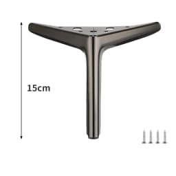 4pcs Metal Furniture Foot Accessories Light Luxury Replacement Legs Suitable for Sofa Feet/cabinet Feet/bed Legs Support Feet