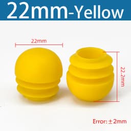 Plastic Round Pipe Plug13mm-76mm End Caps Blanking Plugs Bung Tube Pipe Inserts Black/White/Yellow/Grey Domed End Caps