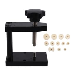 Watch Crystal Front Back Case Cover Presser Closer&12 Dies Kit Watch Repair Tool