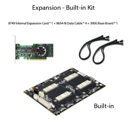 1PCS For V100 SXM2 Dual SIM Pass-Through 300G NVLink Interconnect Aom-sxmv Simplified Version