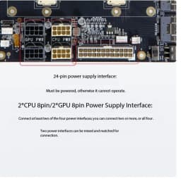 1PCS For V100 SXM2 Dual SIM Pass-Through 300G NVLink Interconnect Aom-sxmv Simplified Version