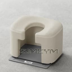 EPP toilet chair, can bear 100KG, suitable for the elderly and pregnant women, can be used as Bath stool chair,commode chair