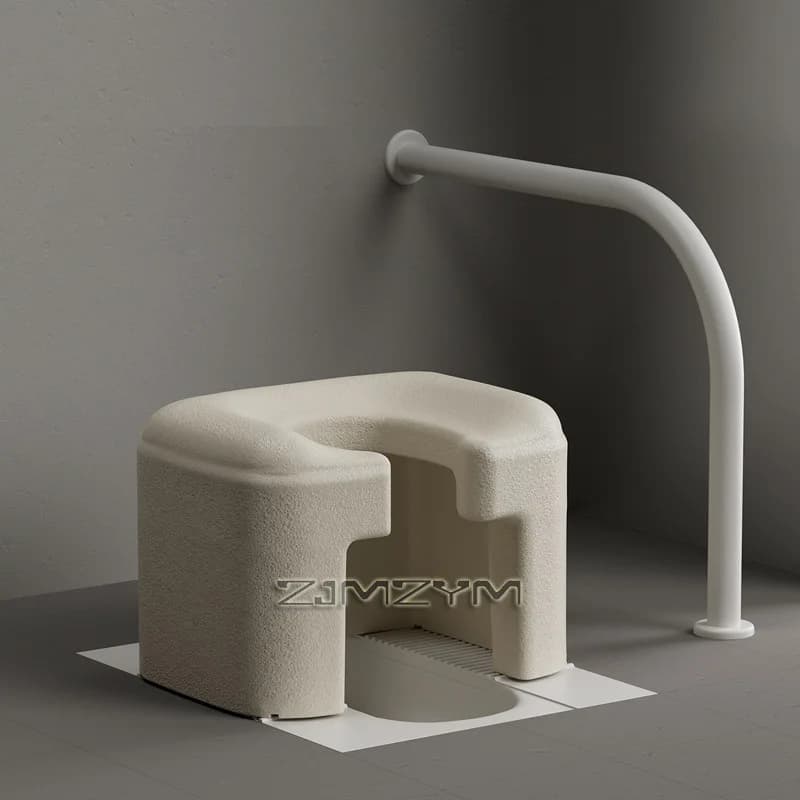 EPP toilet chair, can bear 100KG, suitable for the elderly and pregnant women, can be used as Bath stool chair,commode chair