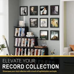 Vinyl Record Frame Album Frames for Vinyl Records Display, Record Frame for 10x10 Inch LP Cover Display