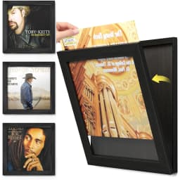 Vinyl Record Frame Album Frames for Vinyl Records Display, Record Frame for 10x10 Inch LP Cover Display