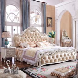 Organizer Large Bedrooms Sets Luxury Princess Luxury Full Set Bedroom Set Queen Monster Frames Camas Y Muebles Home Furniture