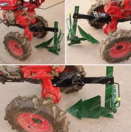 Micro-tiller Accessories Are Simple, Small Left and Right Trencher Double-sided Plough Adjustable Cultivated Land Machine Use
