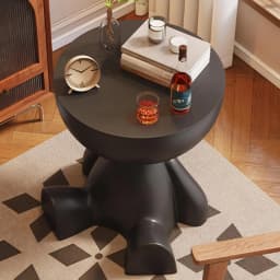 Coffee Table Sofa Side Table Movable Coffee Table Simple Home Living Room Round Table Side Table Small Table Storage Rack