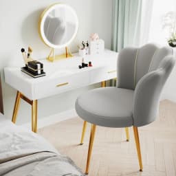 Nordic Dressing Chair Design Home Chairs With Backrest Bedroom Makeup Stool Creative Armchair Dining Chairs Furniture