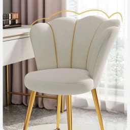 Nordic Dressing Chair Design Home Chairs With Backrest Bedroom Makeup Stool Creative Armchair Dining Chairs Furniture