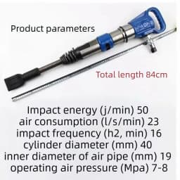 Pneumatic Strike Bar Automotive Tire Repair Tools Pick Tire Shovel Pneumatic Tire Shovel Tool
