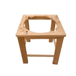 No-Stoop Sitz Bath Seat with Basin Postpartum Perineal Care Supplies Elderly Comfort Washing Stool Non-Slip Bathroom Chair