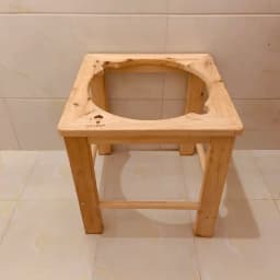 No-Stoop Sitz Bath Seat with Basin Postpartum Perineal Care Supplies Elderly Comfort Washing Stool Non-Slip Bathroom Chair
