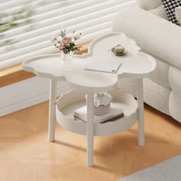 Creative butterfly coffee table, living room, sofa side, bedroom, bedside small bedside table, rack, mobile side, simple
