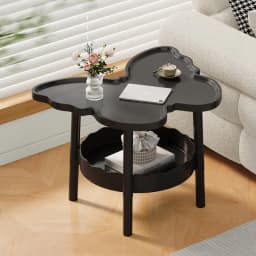 Creative butterfly coffee table, living room, sofa side, bedroom, bedside small bedside table, rack, mobile side, simple