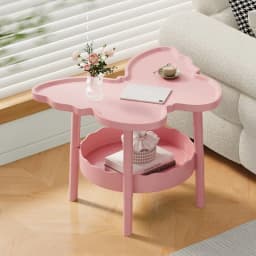 Creative butterfly coffee table, living room, sofa side, bedroom, bedside small bedside table, rack, mobile side, simple