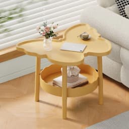 Creative butterfly coffee table, living room, sofa side, bedroom, bedside small bedside table, rack, mobile side, simple