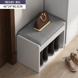 Space Saving Entryway Shoe Rack Bench with Seat for Home Hallway Living Room Dorm Easy Assembly Multipurpose Storage Organizer