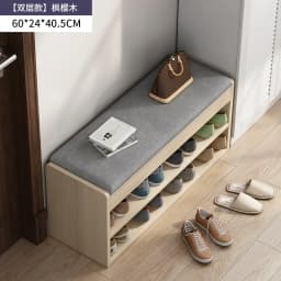 Space Saving Entryway Shoe Rack Bench with Seat for Home Hallway Living Room Dorm Easy Assembly Multipurpose Storage Organizer