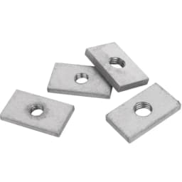 M3 M4 M5 M6 M8 M10 M12 304 Stianless Steel Square Nut Rectangular Nuts Thin Slider Block Nuts Aluminum Profile Accessory