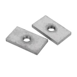 M3 M4 M5 M6 M8 M10 M12 304 Stianless Steel Square Nut Rectangular Nuts Thin Slider Block Nuts Aluminum Profile Accessory