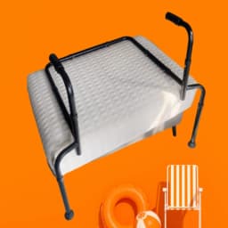 Elderly Standing Assistance Rail, Height Adjustable Bedside Safety Handle, Sit-to-Stand Helper for Chair & Recliner