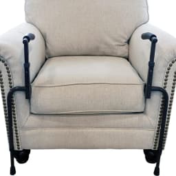 Elderly Standing Assistance Rail, Height Adjustable Bedside Safety Handle, Sit-to-Stand Helper for Chair & Recliner