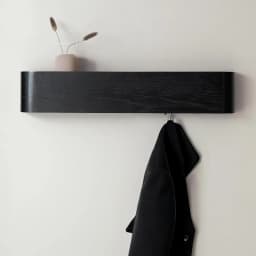 Walnut Wall clothes rac, Walnut Wall Hanger, Entrance Coat Hook, Veneer Hanger, Wall Hanger Clothing Rack Stand Garment Rack
