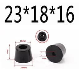 Case Feet Rubber Rubber Feet Anti-Slip Round Anti-Slip Bumper Pad Fine Grips Furniture Feet Pad Table Chair Use