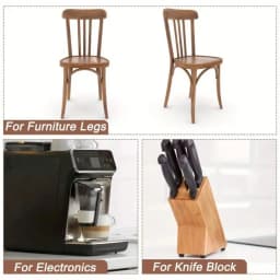 Case Feet Rubber Rubber Feet Anti-Slip Round Anti-Slip Bumper Pad Fine Grips Furniture Feet Pad Table Chair Use