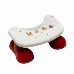 New Cartoon Footrest Toilet Sturdy Practical Bathroom Step Stool Non-Slip Toilet Squat Stool Bathroom Use