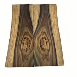 2pcs 0.5mm Natural Padauk Veneer, Bookmatched, Guitar Body Veneer, DIY Marquetry Veneer, Size 50x18cm