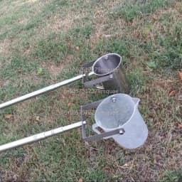 500ML 304 Thicke Stainless Steel/Plastic Telescopic Rod Water Sampler Water Quality Sampler Near Shore Far Water Sampling Barrel
