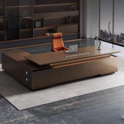 Modern Desktop Executive Desk Designer L Shape Standing Computer Table Office Desks Work Luxury Mesas De Escritorio Home Office
