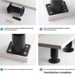 1Pc Adjustable Height Furniture Support Leg, Dedicated for Bed Frame, Metal Adjustable Furniture Leg Suitable for Bed / Sofa / C