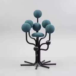 A Modern Light Luxury Simple Nordic Model Ergonomic Sofa Shaped Branch Fork Earth Garden Leisure Chair