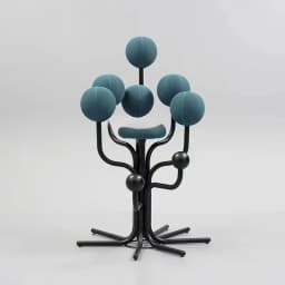 A Modern Light Luxury Simple Nordic Model Ergonomic Sofa Shaped Branch Fork Earth Garden Leisure Chair