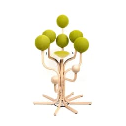 A Modern Light Luxury Simple Nordic Model Ergonomic Sofa Shaped Branch Fork Earth Garden Leisure Chair