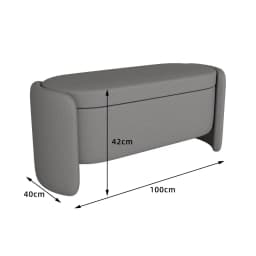 Storage Ottoman Bench Light Luxury Home Bedroom End of Bed Stool Entryway Shoe Changing Seat Clothing Store Long Bench