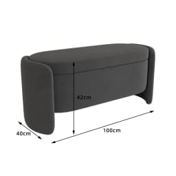 Storage Ottoman Bench Light Luxury Home Bedroom End of Bed Stool Entryway Shoe Changing Seat Clothing Store Long Bench