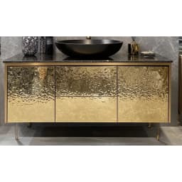 Double Sink Floating Bathroom Vanity Marble Hotel Bathroom Vanity Wall Mounted Bathroom Cabinet Vanity Set With Mirror Light