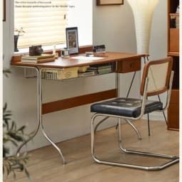 Middle Ancient Style Solid Wood Desk, Retro Small Apartment, Home Study, Workbench, Simple Nordic Office Desk, Computer Desk