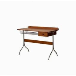Middle Ancient Style Solid Wood Desk, Retro Small Apartment, Home Study, Workbench, Simple Nordic Office Desk, Computer Desk