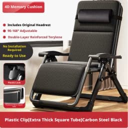 Lunch Break Recliner Chair Stack Lunch Break Office Nap Chair Lazy Can Lie on balcony Home Leisure Elderly Chair