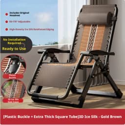Lunch Break Recliner Chair Stack Lunch Break Office Nap Chair Lazy Can Lie on balcony Home Leisure Elderly Chair